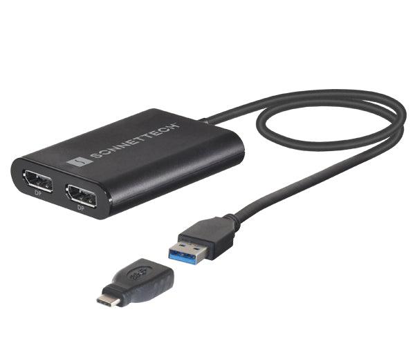 USB3-DDP4K - Sonnet DUAL 4K 60HZ DISPLAYPORT ADAPTR