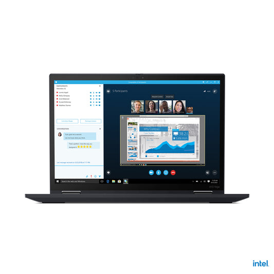 Lenovo ThinkPad X13 Yoga i7-1165G7 Hybrid (2-in-1) 13.3" Touchscreen WUXGA IntelÂ® Coreâ„¢ i7 16 GB LPDDR4x-SDRAM 512 GB SSD Wi-Fi 6 (802.11ax) Windows 11 Pro Black