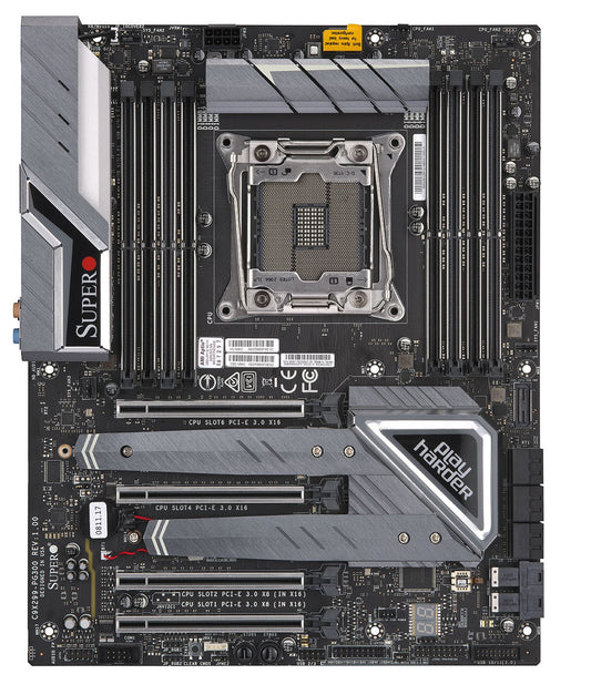 Supermicro Mainboard C9X299-PG300 Single - Mainboard - Intel Sockel 2066 (Kaby Lake X) IntelÂ® X299 LGA 2066 (Socket R4) ATX