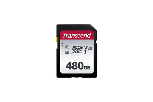 Transcend 300S memory card 480 GB SDXC Class 10 UHS-I