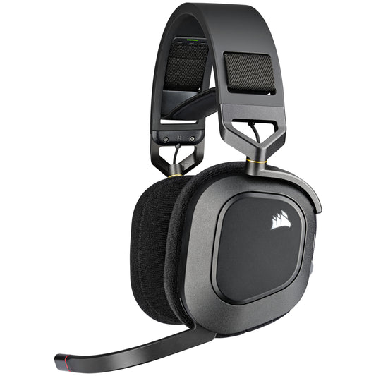 Corsair HS80 RGB WIRELESS Headset Wired & Wireless Head-band Gaming Carbon