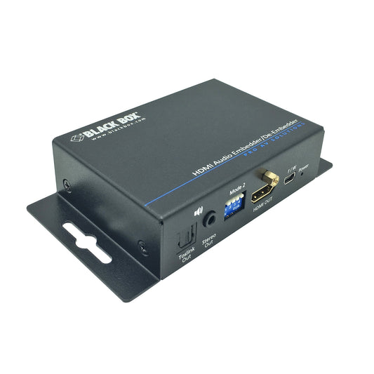 AUDIO EMBEDDER/DE-EMBEDDER - HDMI 2.0, GSA, TAA