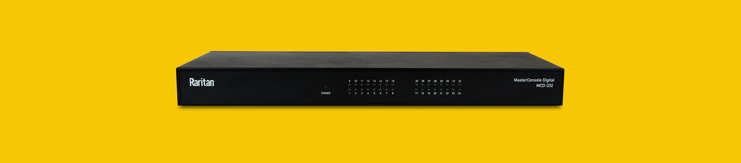 Raritan MCD-232 KVM switch Rack mounting Black