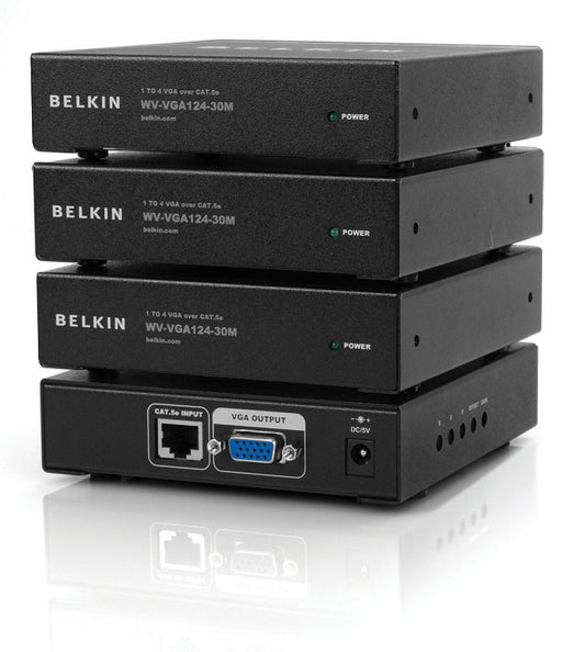 Belkin WV-VGA124-30M bridge & repeater 12 Mbit/s