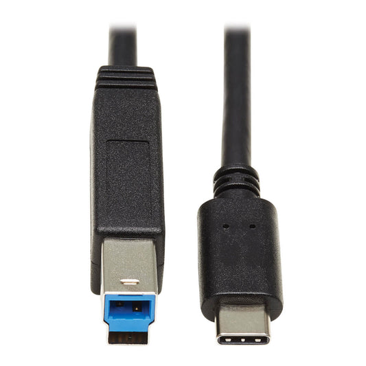 U422-20N-G2 - Tripp Lite USB-C TO USB-B CABLE (M/M) - USB-C 3.1 GEN 2, 10 GBPS, THUNDERBOLT 3 COMPATIBLE,