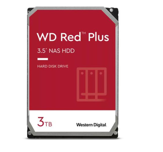 Western Digital Red Plus WD30EFPX 3.5" 3000 GB Serial ATA III