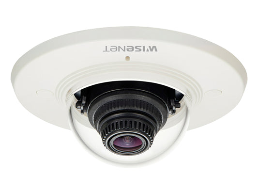 XND-6011F - Hanwha NETWORK FLUSH MOUNT DOME CAMERA, 2MP, 2.8MM FIXED LENS