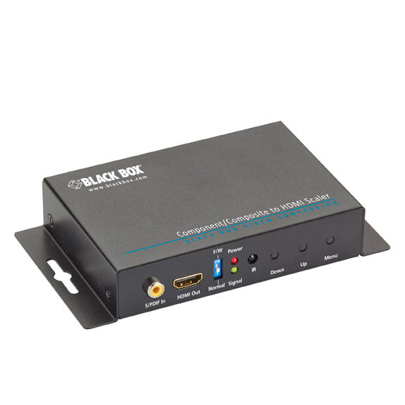 COMPONENT/COMPOSITE-TO-HDMI SCALER AND CONVERTER WITH AUDIO, GSA, TAA