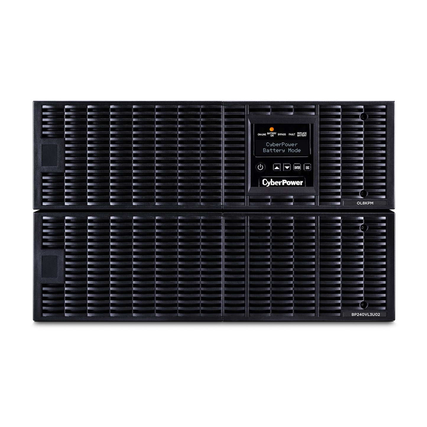 CyberPower OL8KRT uninterruptible power supply (UPS) Double-conversion (Online) 8 kVA 8000 W 4 AC outlet(s)