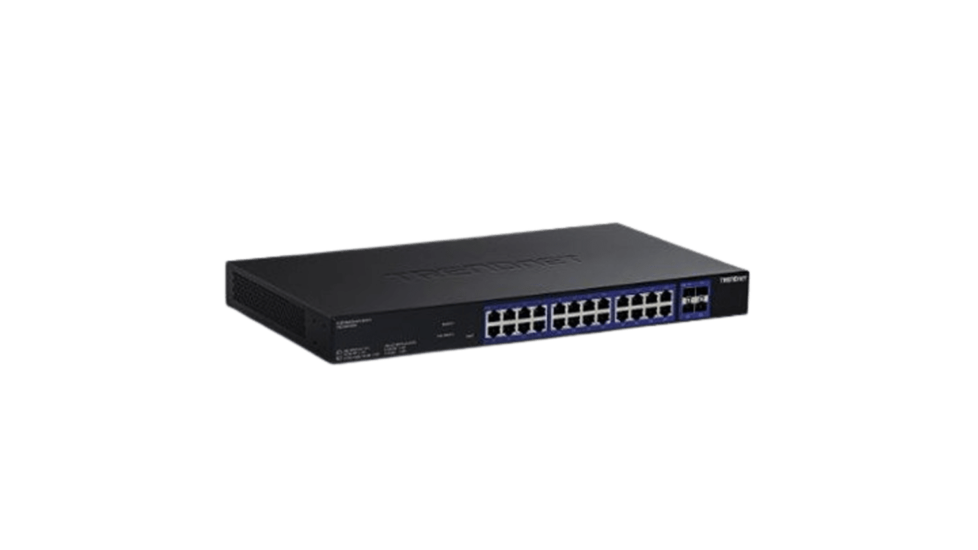 TEG-3284WS - TRENDnet 28-Port Multi-Gig Web Smart Switch 24x 2.5G Ports