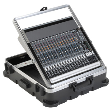 1SKB19-P12 - SKB RETRACTABLE SHELF THAT CAN BE MOUNTED TO ANY 8U SLANT TOP MIXER. STURDY HOOK AN