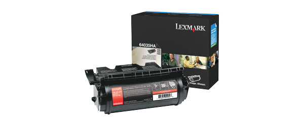 Lexmark T640, T642, T644 High Yield Print Cartridge Original Black