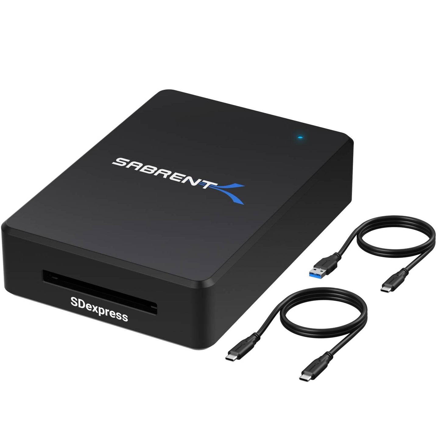 Sabrent CR-SDX7 card reader USB 3.2 Gen 2 (3.1 Gen 2) Type-C Internal Black