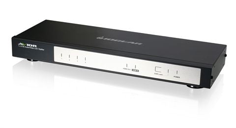 GHSP8214E - iogear VIDEO/AUDIO SPLITTER - PORTS QTY: 4 - RACK-MOUNTABLE