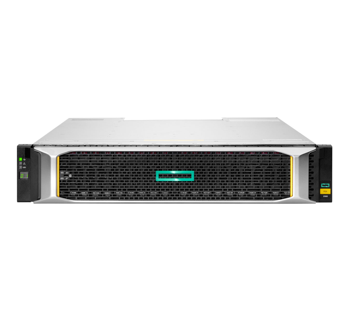 Hewlett Packard Enterprise MSA 2060 disk array Rack (2U) Silver, Black