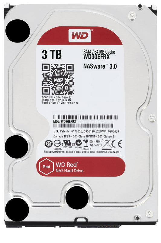 Western Digital Red 3.5" 3000 GB Serial ATA III