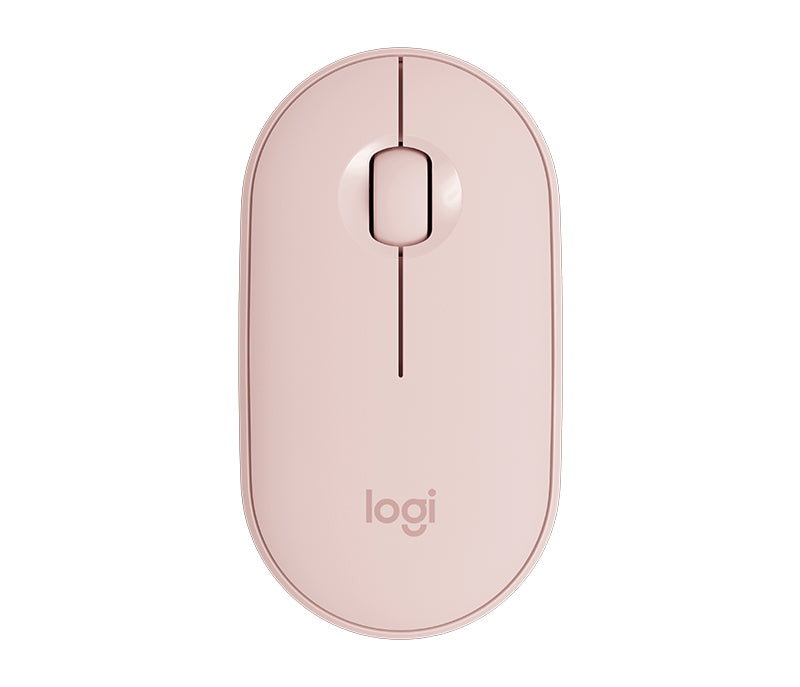 Logitech Pebble M350 mouse Ambidextrous RF Wireless + Bluetooth Optical 1000 DPI