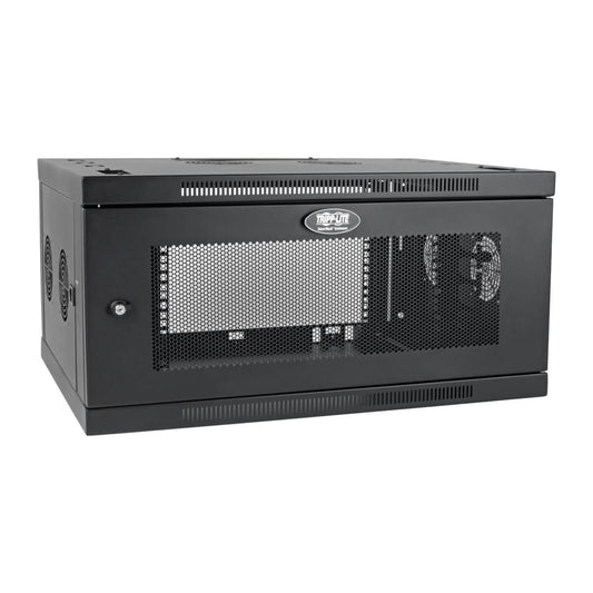 6U WALLMOUNT RACK ENCLOSURE SERVER CABINET WIDE CABLE MANAGEMENT