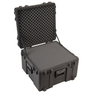 3R2423-17B-CW - SKB INTERIOR DIMENSIONS:24 X 23 X 17 -FOAM & WHEELS ROTO MOLDED, MIL SPEC, WA