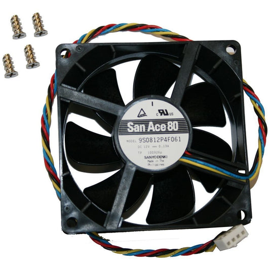 Supermicro FAN-0113L4 computer cooling system Computer case 3.15" (8 cm) Black