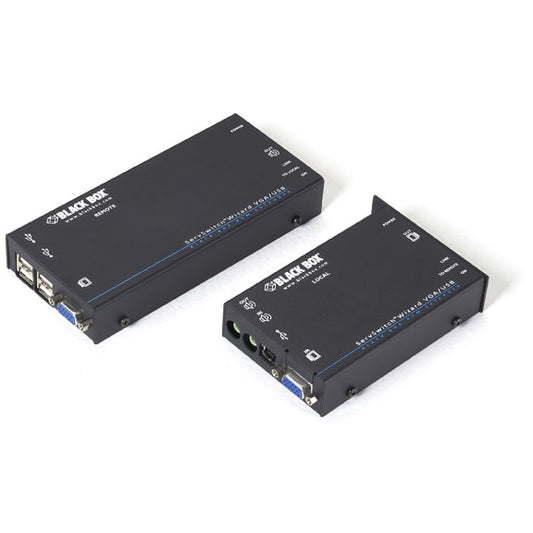 KVM EXTENDER - VGA, USB, AUDIO, DUAL-ACCESS, CATX, GSA, TAA