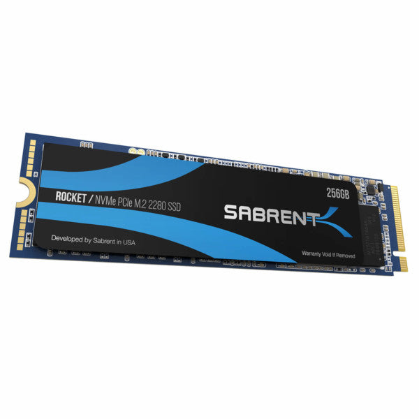 Sabrent SB-ROCKET-256 internal solid state drive M.2 256 GB PCI Express 3.0 3D TLC NAND NVMe