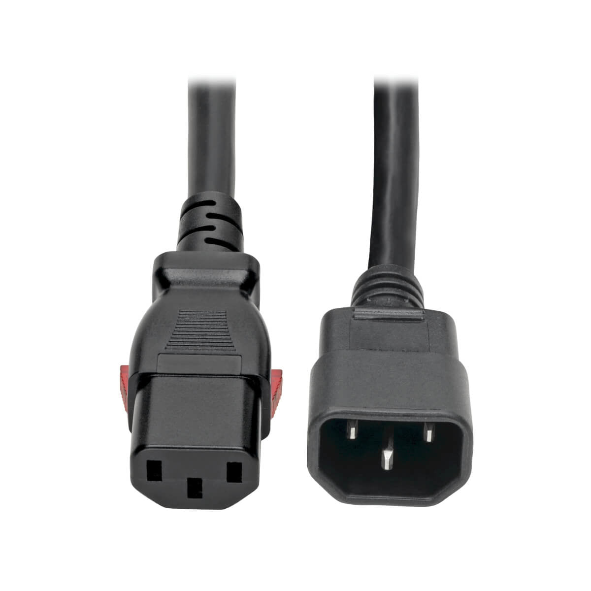 Tripp Lite C14 Male to C13 Female Power Cable, Locking C13 Connector, Heavy Duty â€“ 15A, 100-250V, 14 AWG, 1.83 m