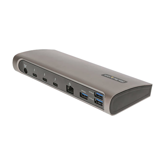 StarTech.com TB4CDOCK notebook dock/port replicator Wired Thunderbolt 4 Black, Gray