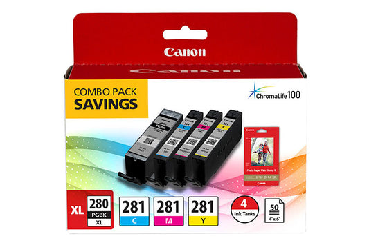 2021C006 - Canon PGI-280 XL CLI-281 PP-301