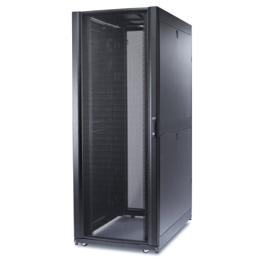 NETSHELTER SX 48U 800MM WIDE X 1200MM DEEP ENCLOSURE WITH SIDES BLACK