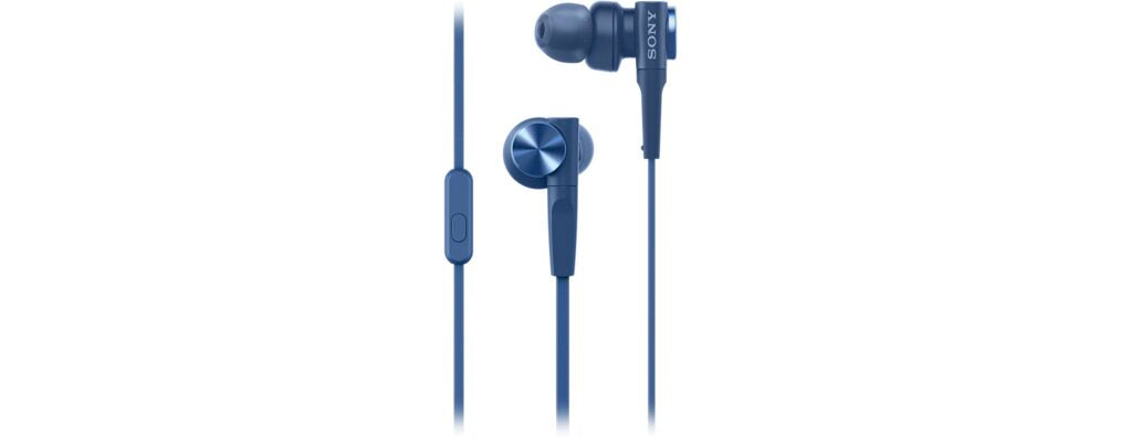 Sony MDR-XB55AP Headphones Wired In-ear Blue