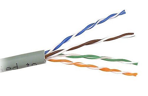 Belkin 1000FT Bulk Gigabit Fast Cat 6 Solid 24Awg PVC Gray networking cable 39370.1" (1000 m)