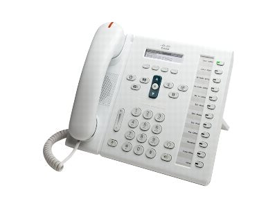 Cisco Unified 6961, Refurbished IP phone White 12 lines