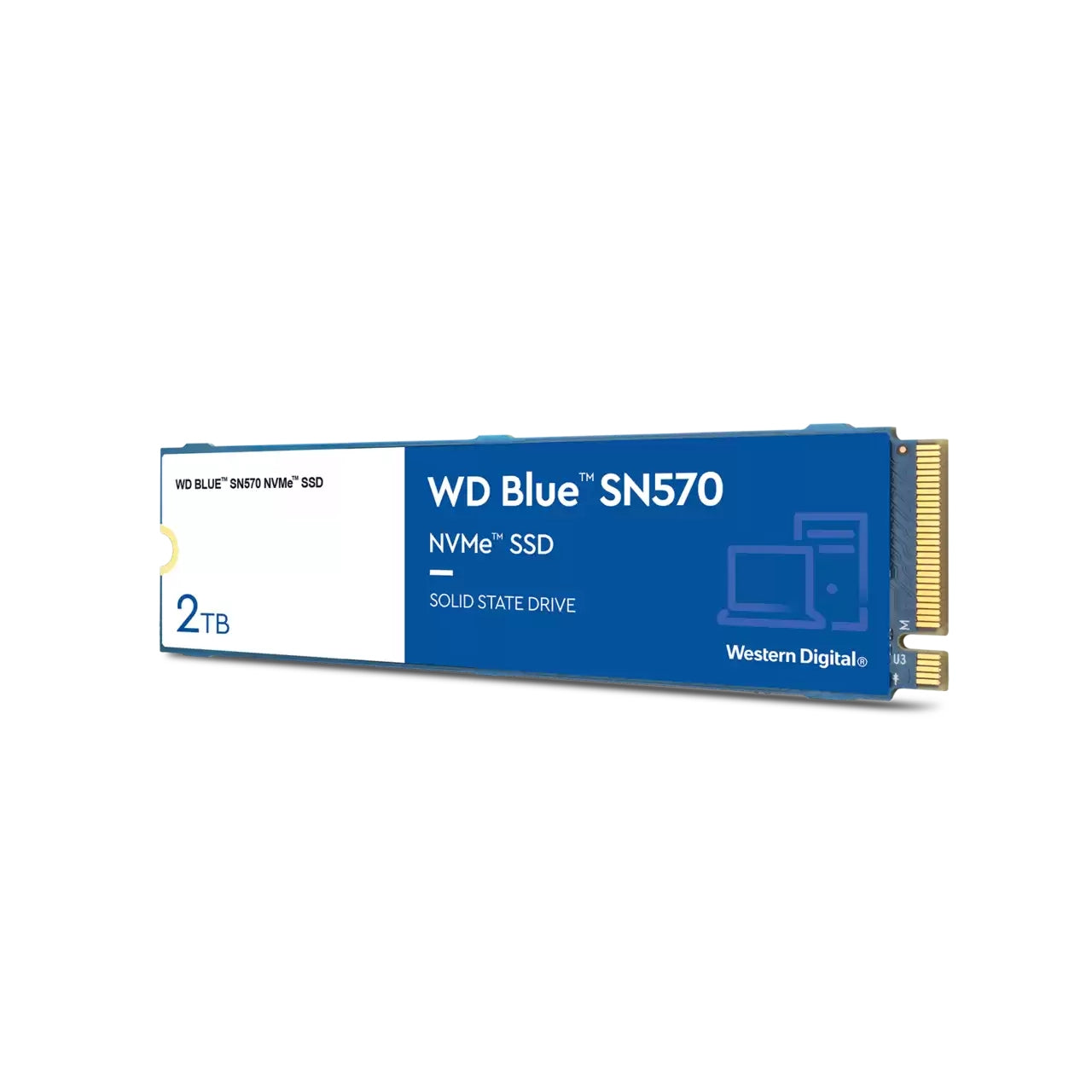 WD BLUE SN570 NVME SSD INTERNAL STORAGE, 2TB - M.2 2280 PCIE GEN 4, 5 YEAR WARRA