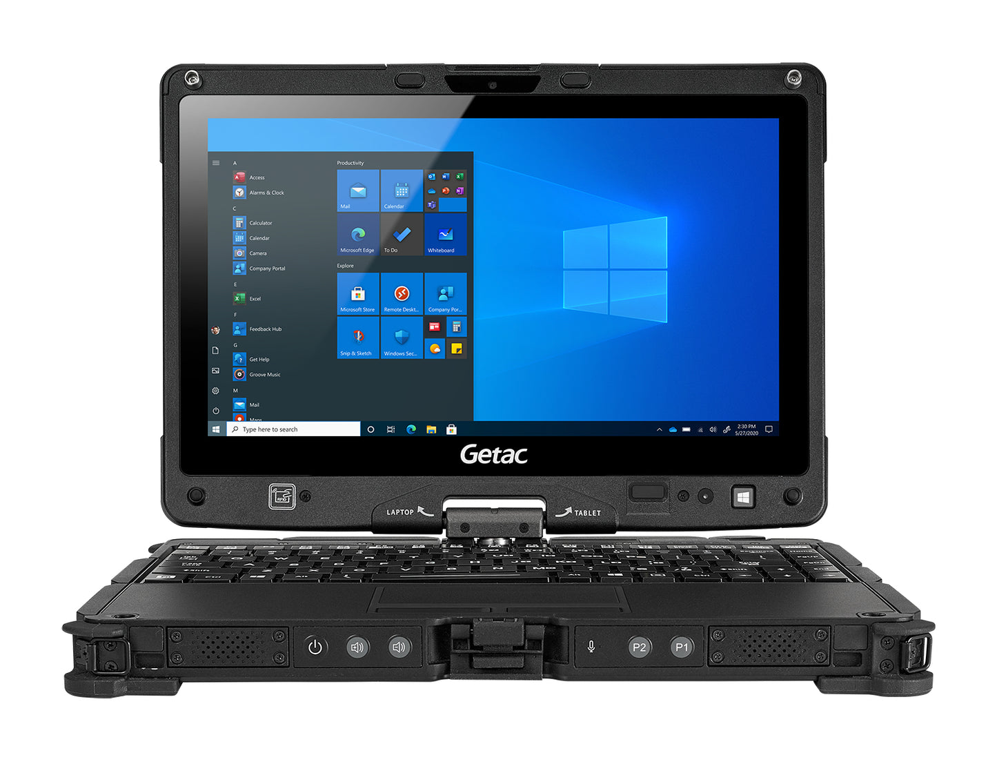 VM21LPJQBEXA - Getac V SERIES I5-10210U, WEBCAM, W 10 PRO X64 WITH 8GB RAM + TAA, 256GB PCIE SSD (SR