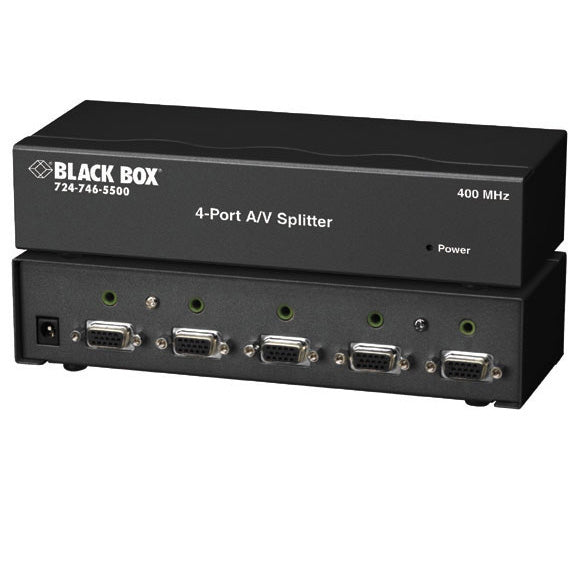 Black Box AC650A-4 video splitter VGA 4x VGA