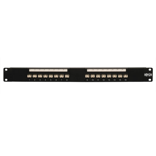 16-PORT FIBER PATCH PANEL 62.5/125 OR 50/125 LC/LC 1URM