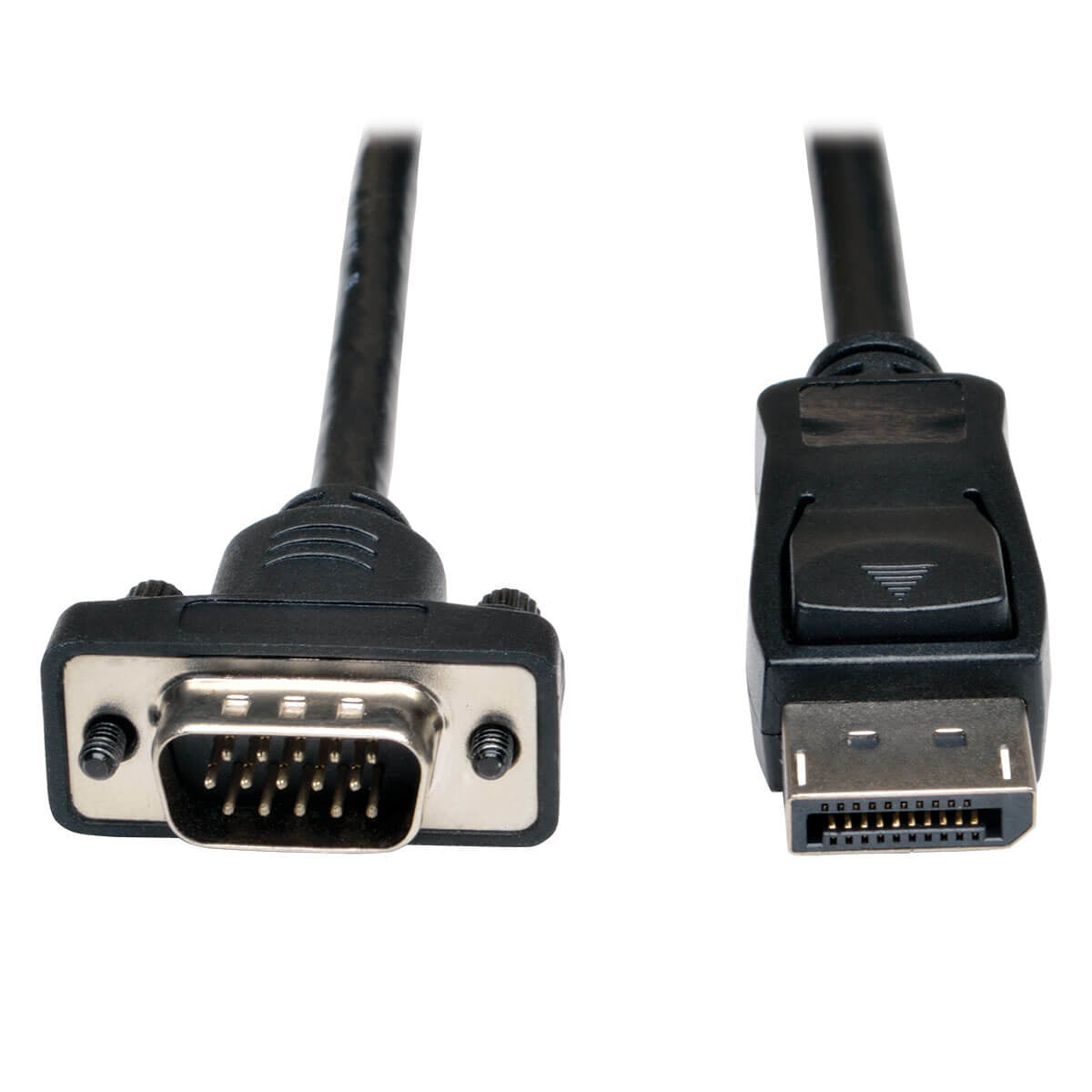 P581-006-VGA-V2 - Tripp Lite 6FT DISPLAYPORT TO VGA / DP TO VGA ADAPTER ACTIVE CONVERTER WITH LATCHES TO HD15