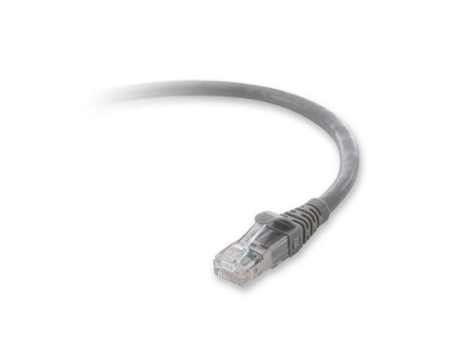 F2CP003-05GY-LS - Belkin PATCH CABLE - RJ-45 - MALE - 5 M - GREY