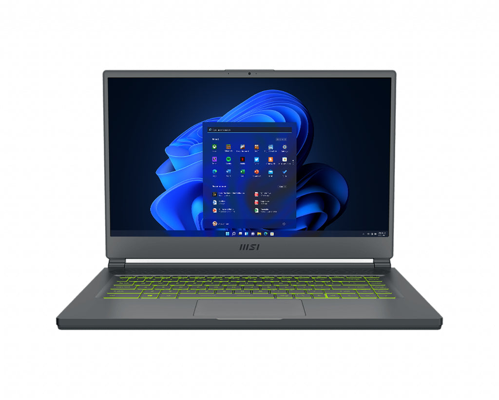 MSI Delta A5EFK-097 5800H Notebook 15.6" Full HD AMD Ryzenâ„¢ 7 16 GB DDR4-SDRAM 1000 GB SSD AMD Radeon RX 6700M Wi-Fi 6E (802.11ax) Windows 11 Home Gray