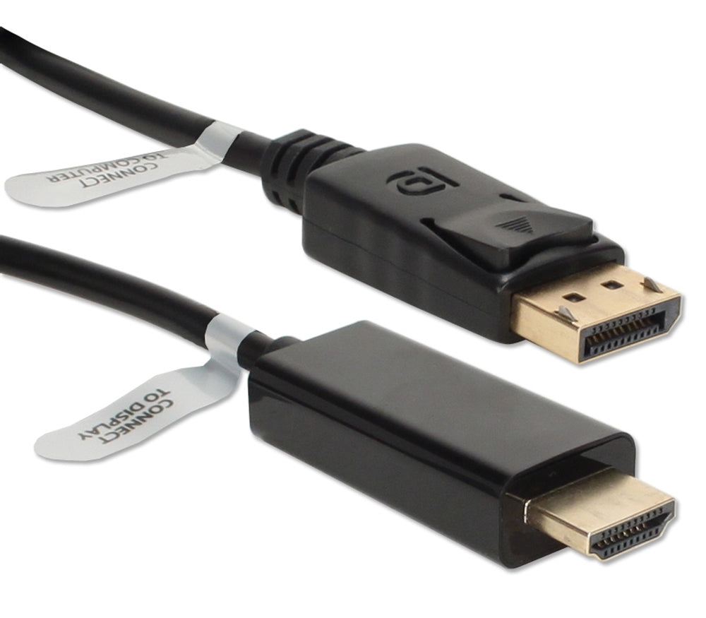 DPHD-15 - QVS 15FT DISPLAYPORT TO HDMI
