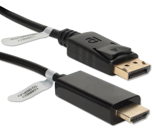 DPHD-15 - QVS 15FT DISPLAYPORT TO HDMI