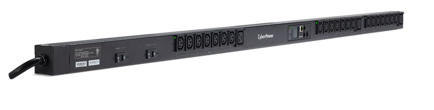 CyberPower PDU41105 power distribution unit (PDU) 24 AC outlet(s) 0U Black