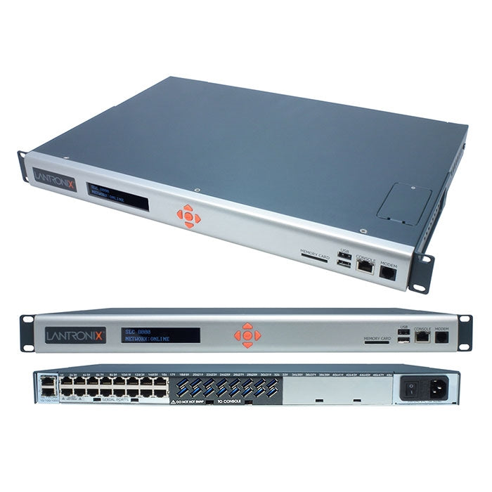 SLC82321201S - Lantronix SLC 8000 ADVANCED CONSOLE MANAGER, RJ45 16-PO ...