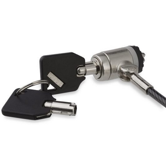 LTLOCKKEY - StarTech.com 6FT LAPTOP CABLE LOCK WITH KEYS - K-SLOT