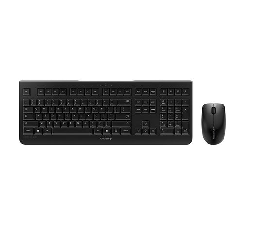 JD-0710EU-2 - CHERRY WIRELESS 104+4 WHISPER KEYS BLACK 3 BUTT