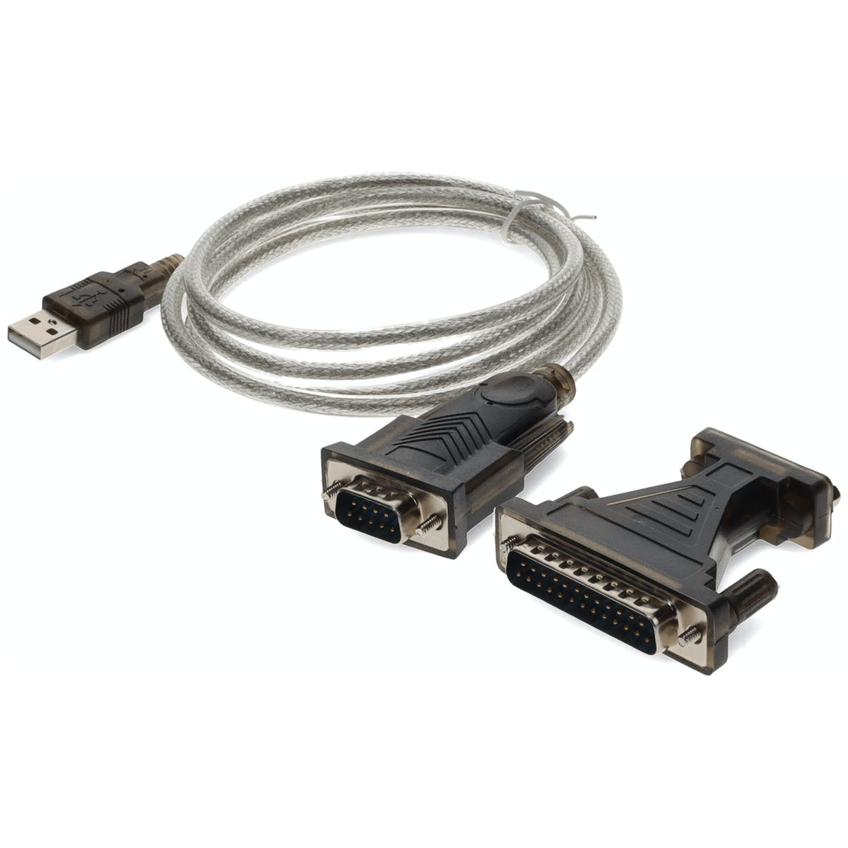 USB2DB25 - AddOn Networks ADDON 5FT USB 2.0 (A) MALE TO DB-25 MALE ADAPTER CABLE