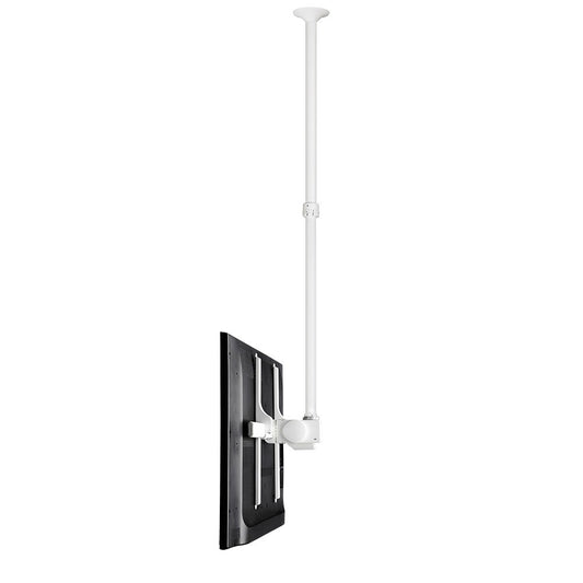 TH-3070-CTLW - Atdec ATDEC CEILING MOUNT FOR LARGE DISPLAY, LONG POLE - LOADS UP TO 143LB - WHITE - U