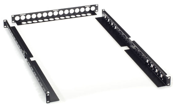 URK1U - Black Box UNIVERSAL RAIL KIT - 1U, GSA, TAA