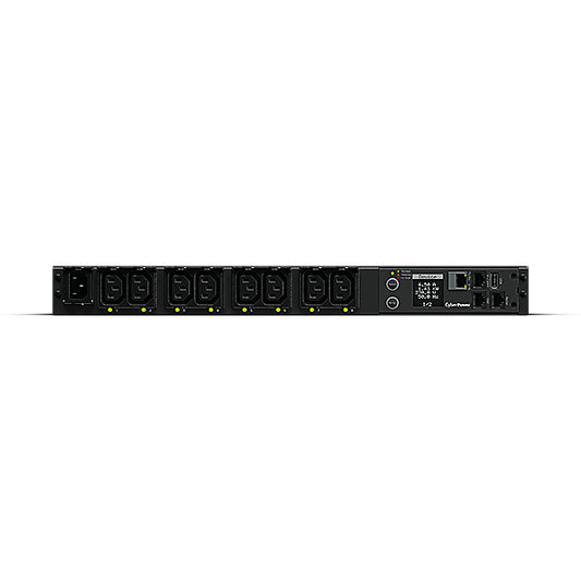 100-240V, 50/60 HZ, 8XIEC-320 C13 OUTLETS, IEC-320 C14 PLUG, 10 FT CORD, 1U RACK